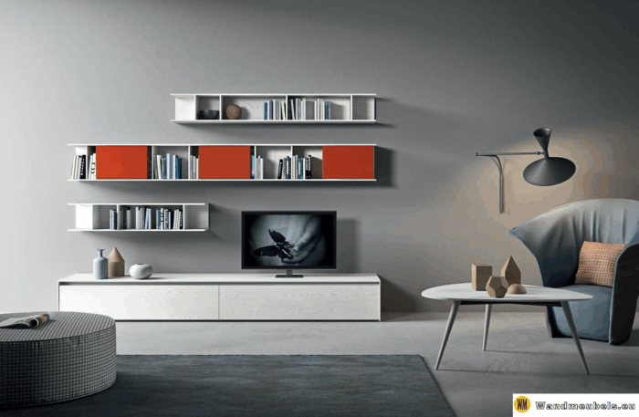 Wandmeubel Novamobili Giorno design 001