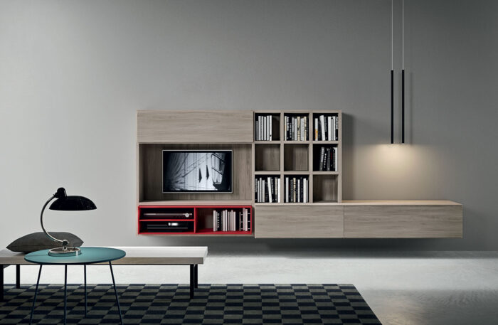 Wandmeubel Novamobili Giorno design 035