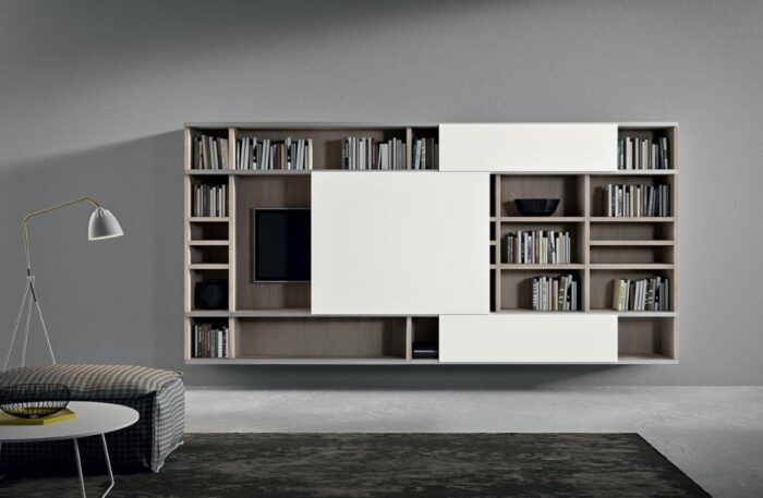 Boekenkast Novamobili Giorno design 036