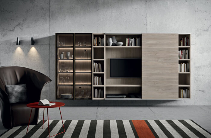 Wandmeubel Novamobili Giorno design 005